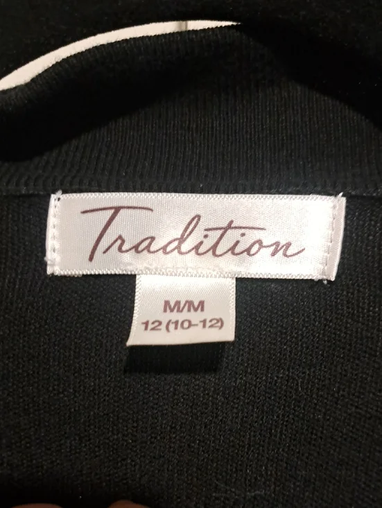 Black Open-Front Women's Cardigan Light Sweater For casual comfort & Style - Picture 3 of 4